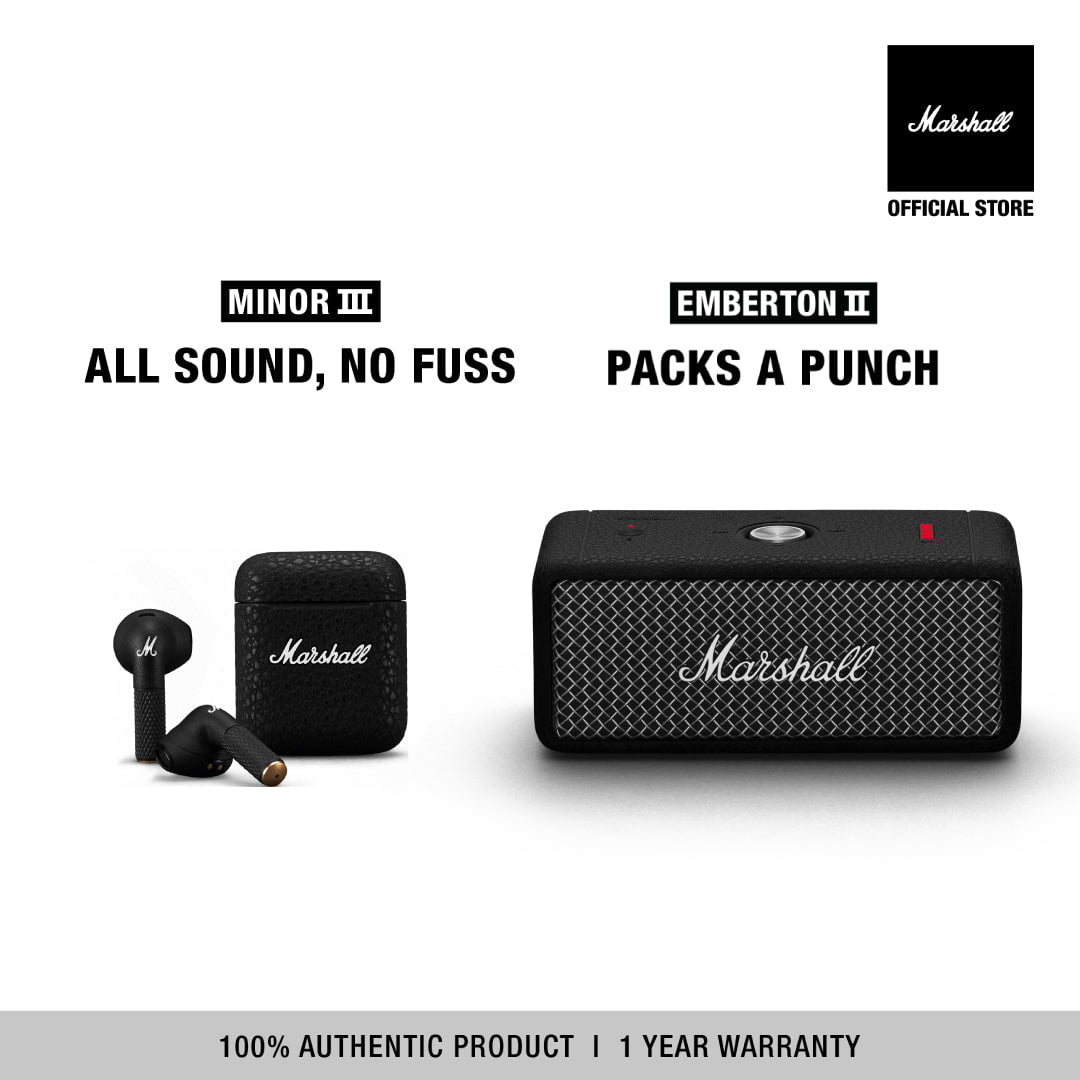 Marshall Emberton Bluetooth Speaker outlet in Black