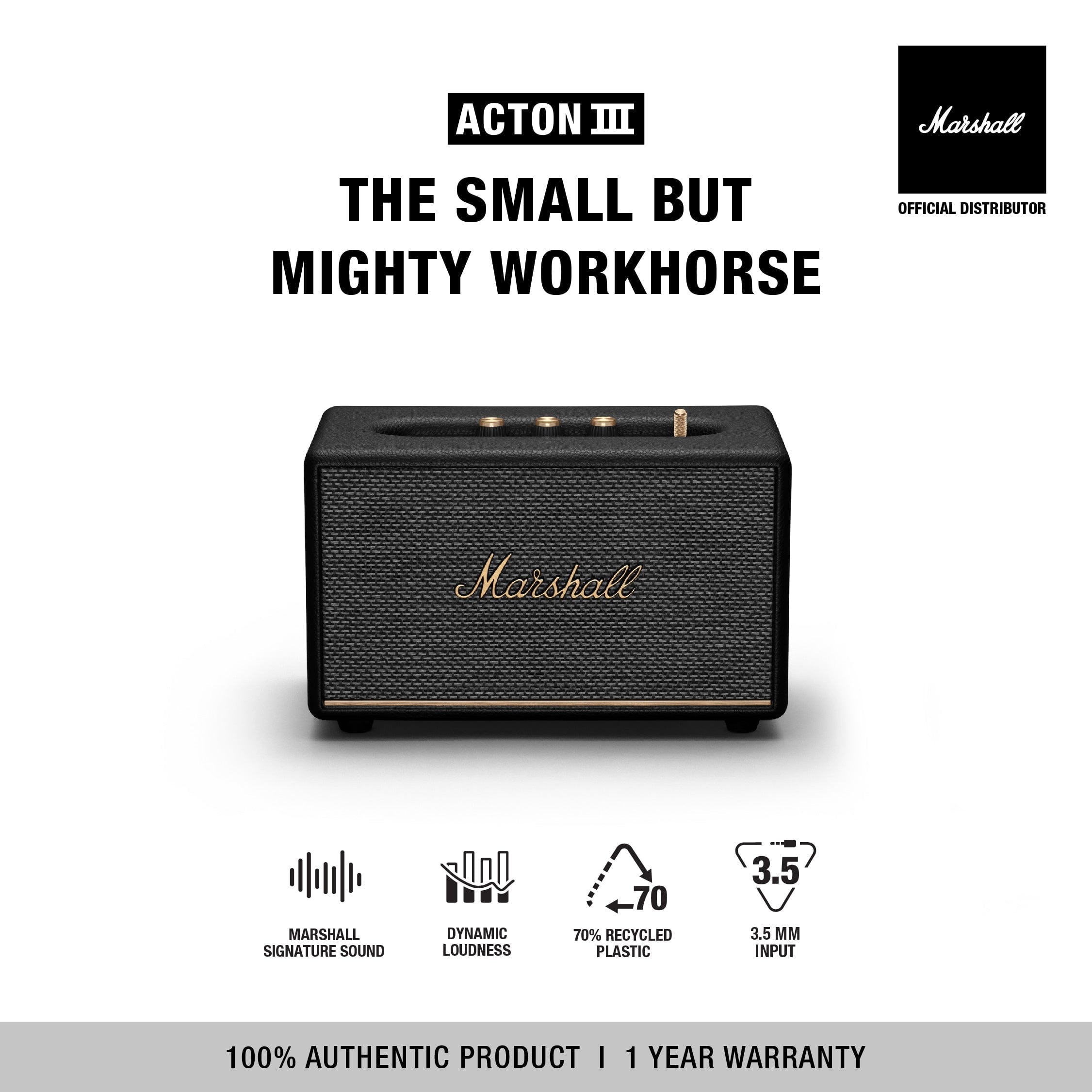 Marshall store acton specs