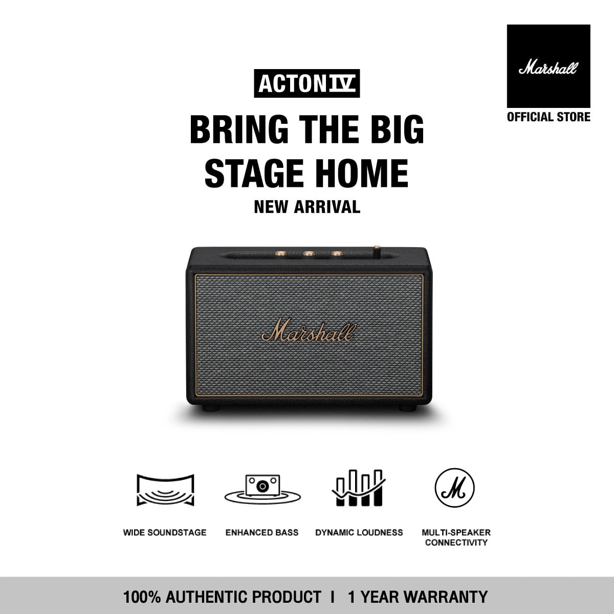 [NEW ARRIVAL] MARSHALL ACTON IV